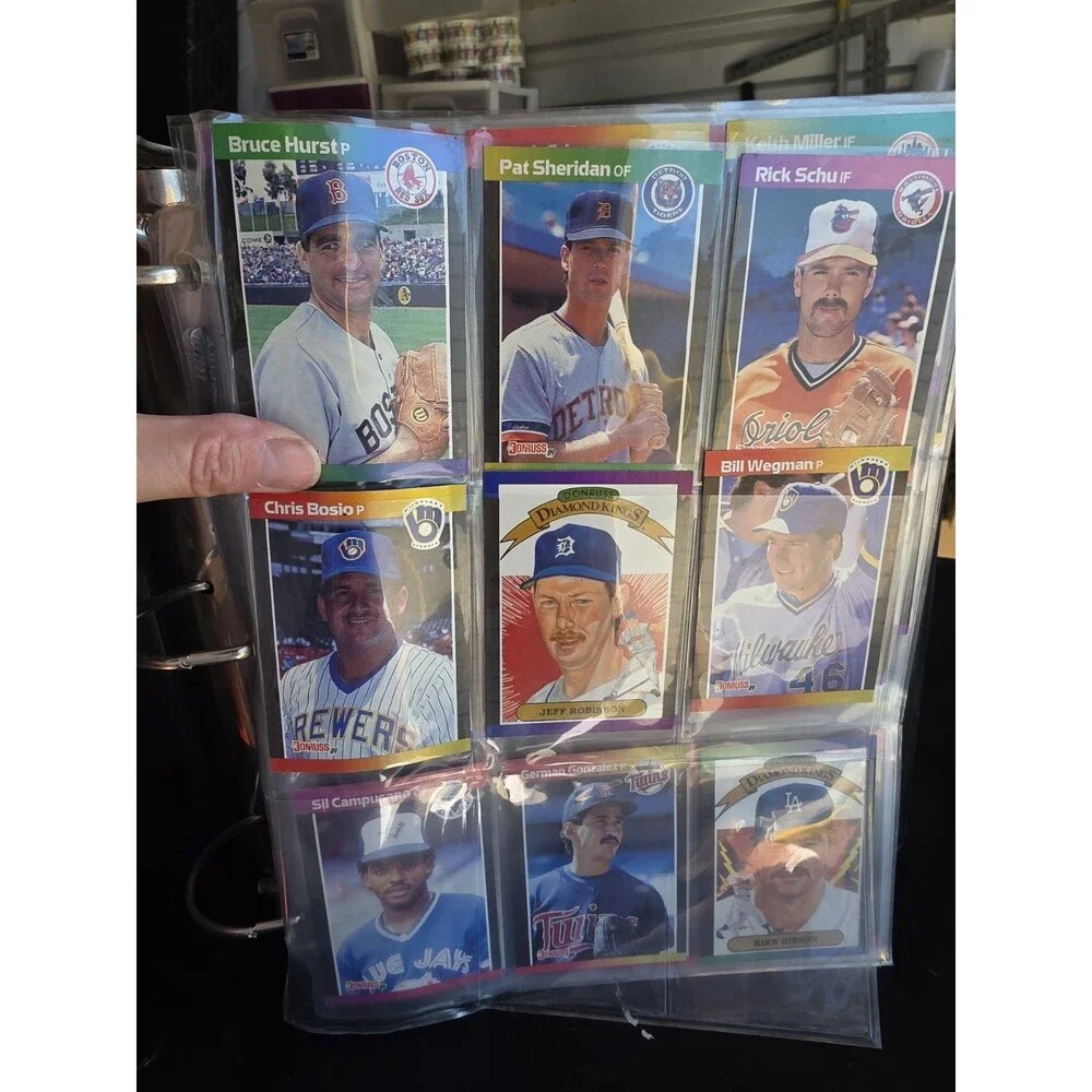 1988 Donruss Baseball Cards - Lot of 400+ Cards Hall of Famers, MVPs, Rookies